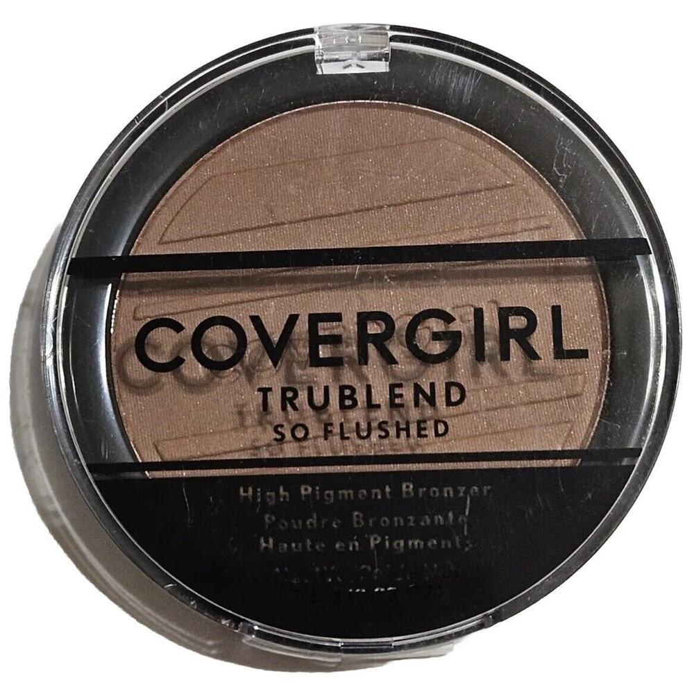 COVERGIRL TruBlend So Flushed, 400 Ebony, High Pigment Bronzer/Blush, 0.33 oz